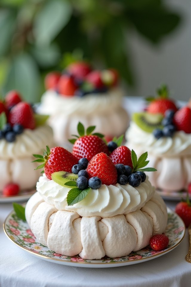 light airy dessert variations