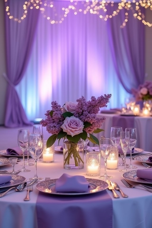 lilac wedding color inspiration