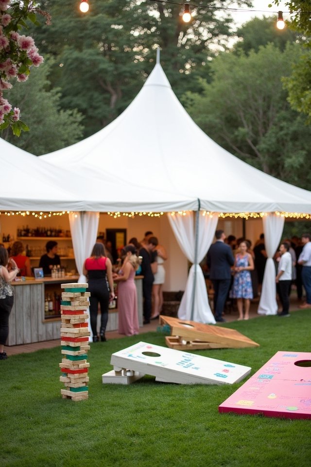 lively interactive wedding games