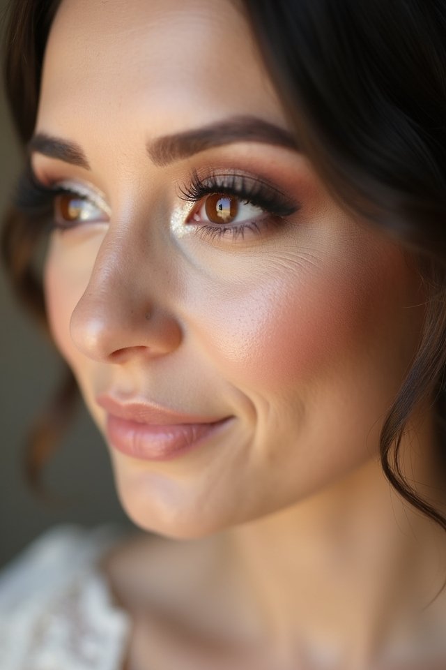 luscious lashes for brides