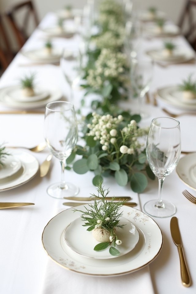 lush greenery wedding decor