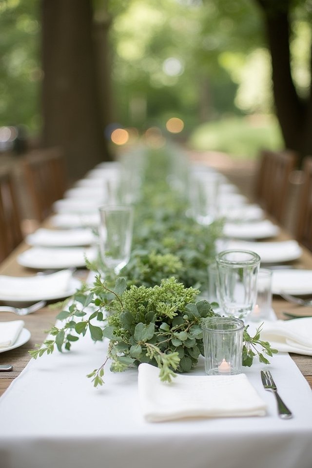 lush succulents and greenery