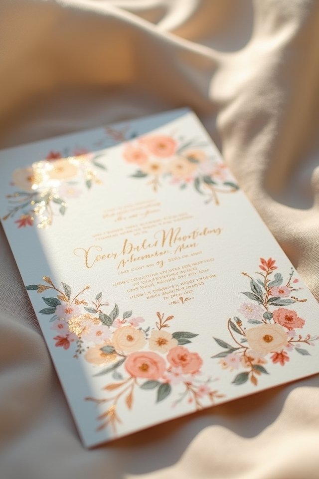 luxe gold foil elegance