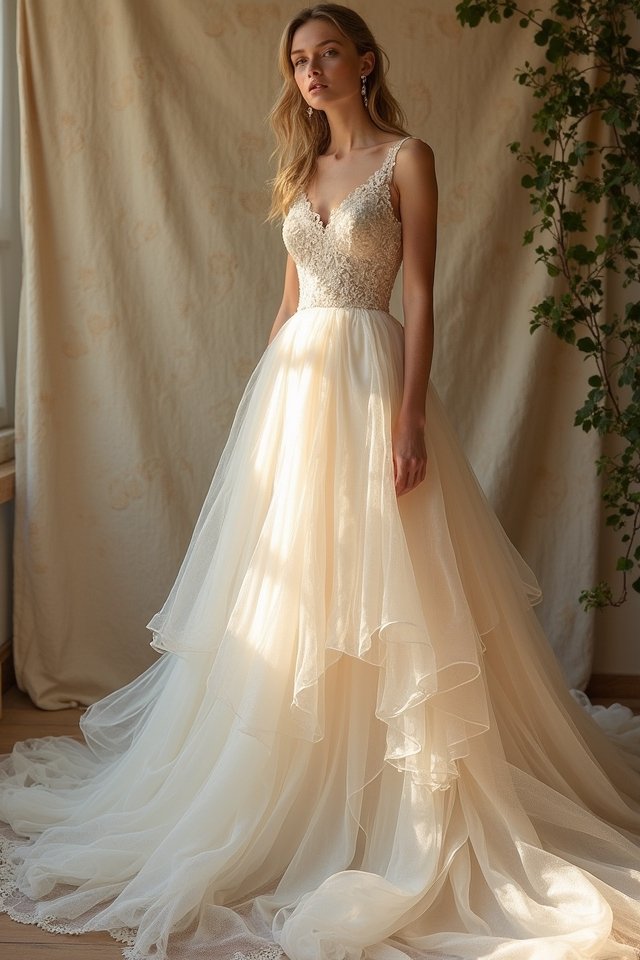 luxe layered silk elegance