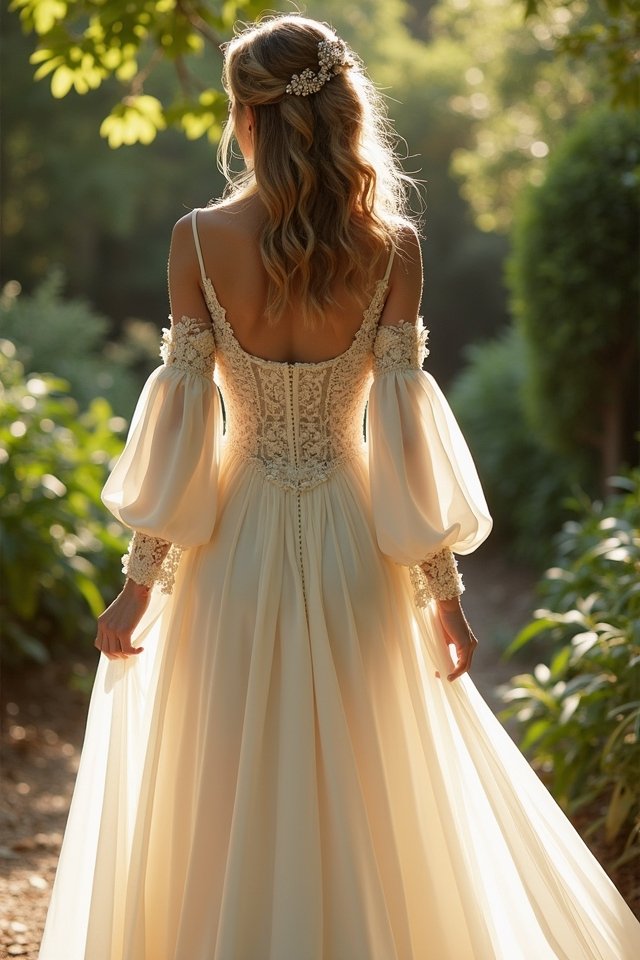 luxe silk corset dress