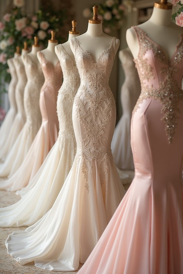 luxe silk mermaid gown