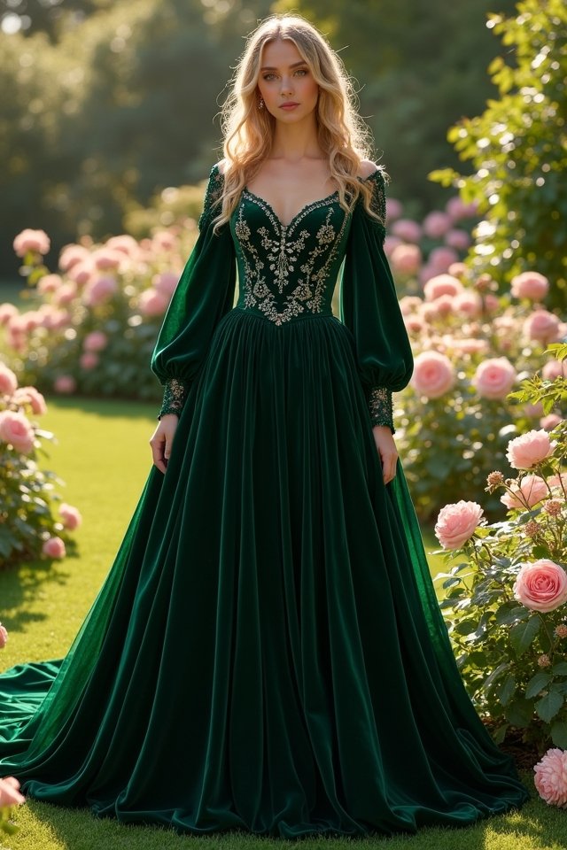 luxe velvet long sleeve dress