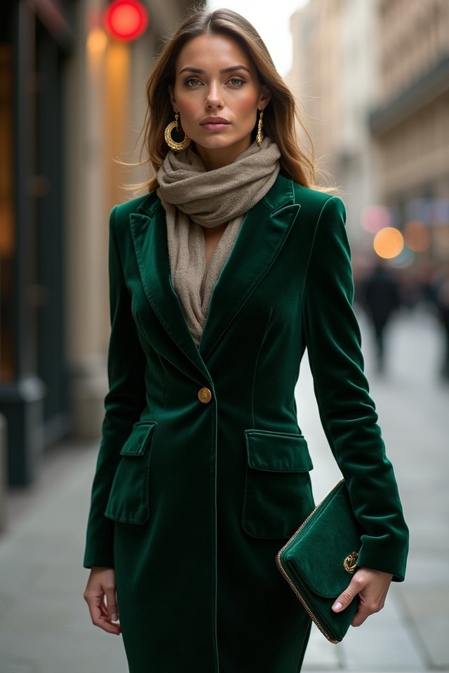 luxe warmth meets stylish elegance