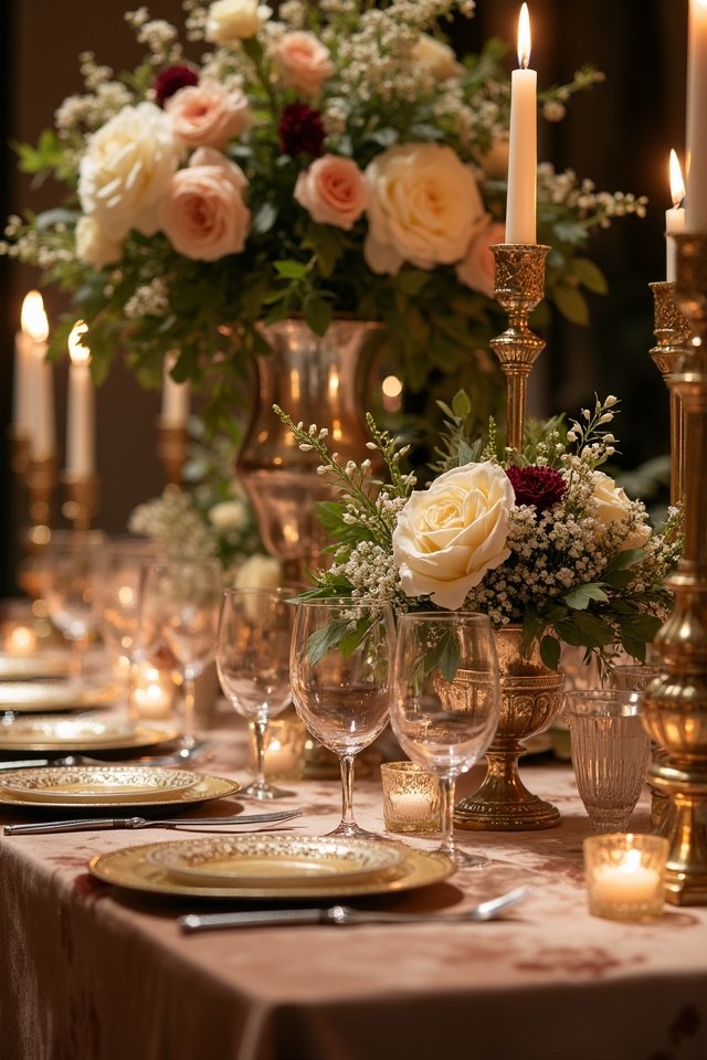 luxurious classic floral arrangements
