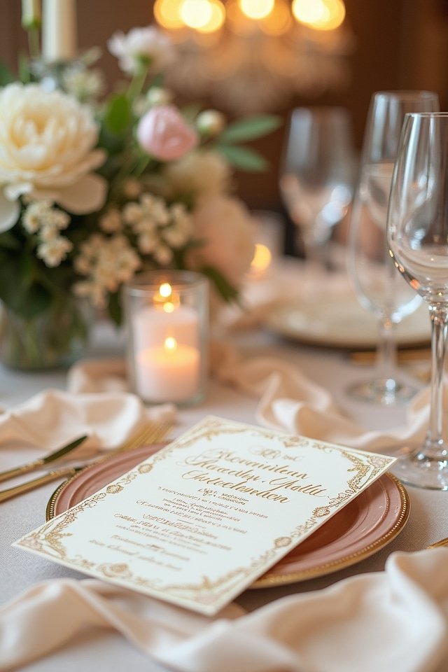 luxurious custom wedding invitations