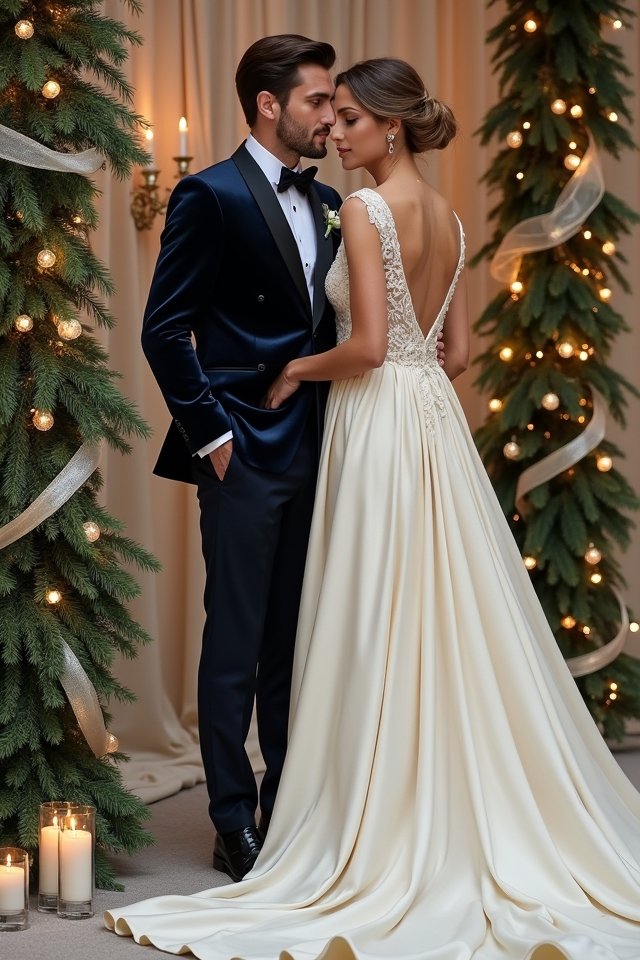 luxurious silk and velvet