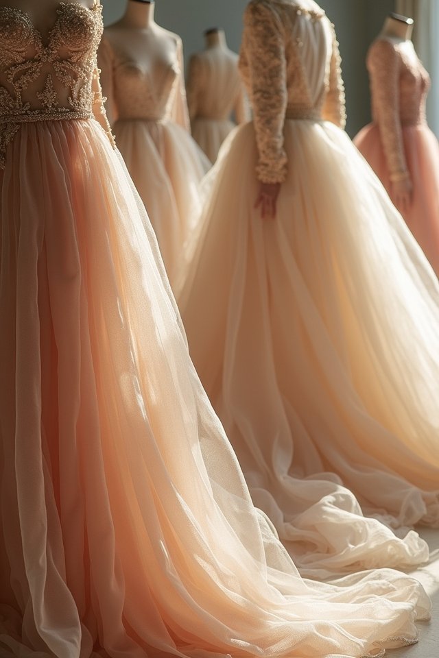 luxurious silk bridal elegance