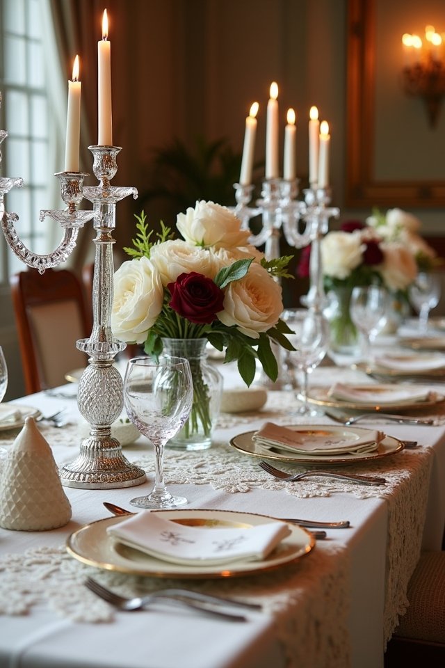 luxurious table settings ambiance