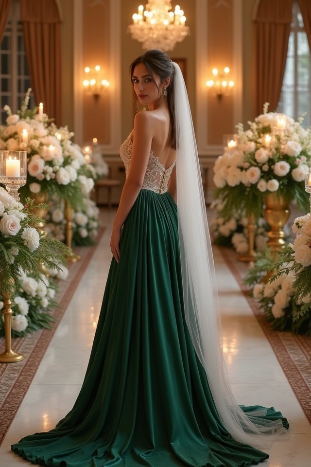 luxurious velvet and silk