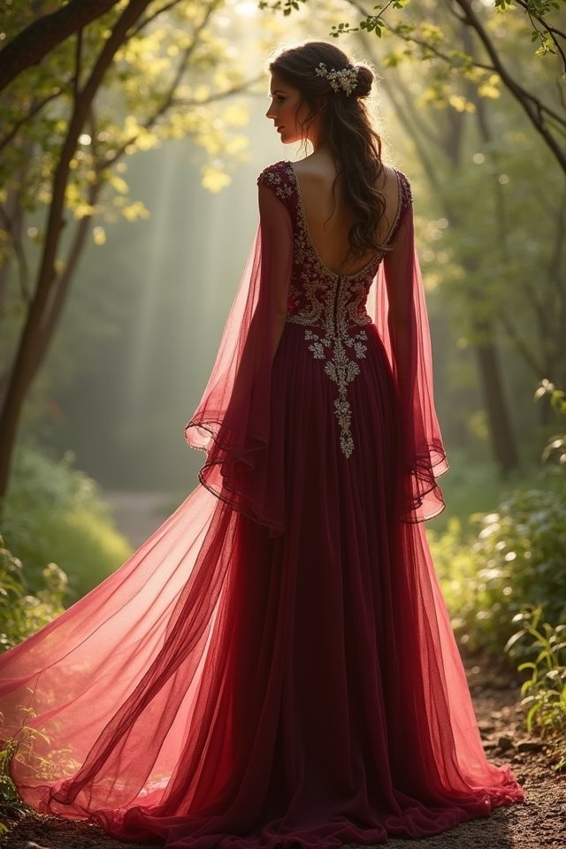 luxurious velvet and silk