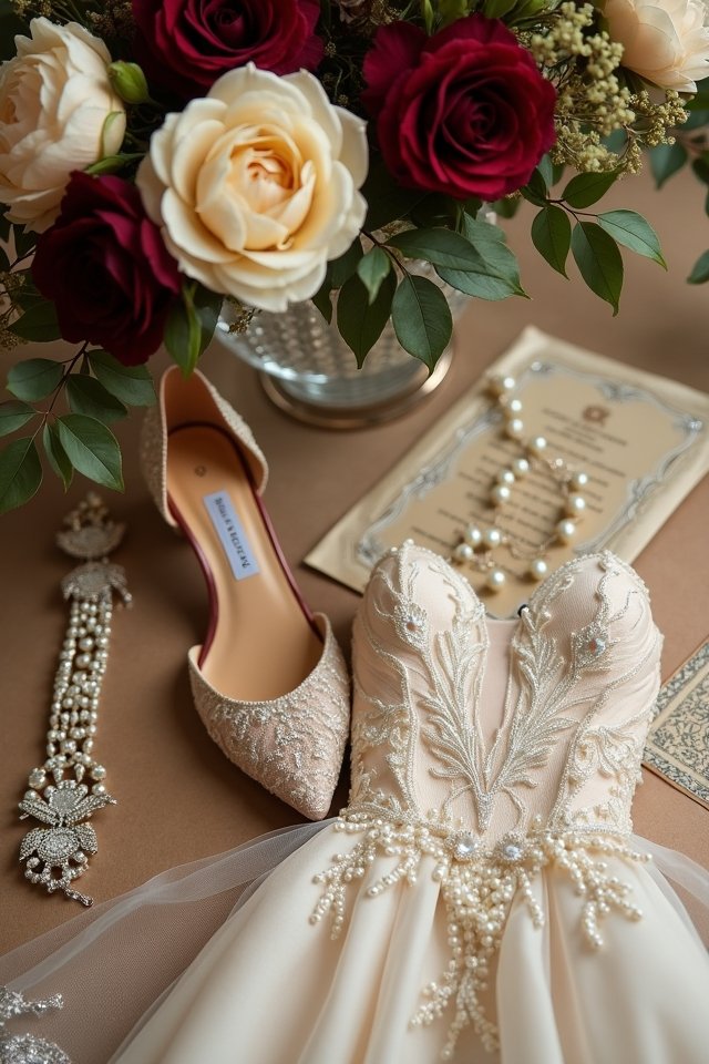 luxurious wedding attire choices