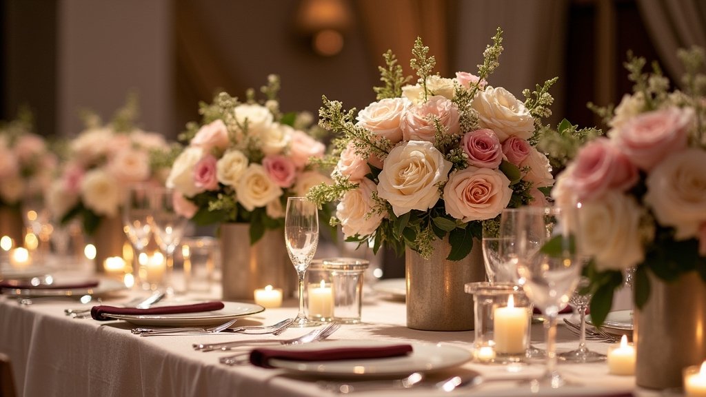 luxurious wedding centerpiece ideas