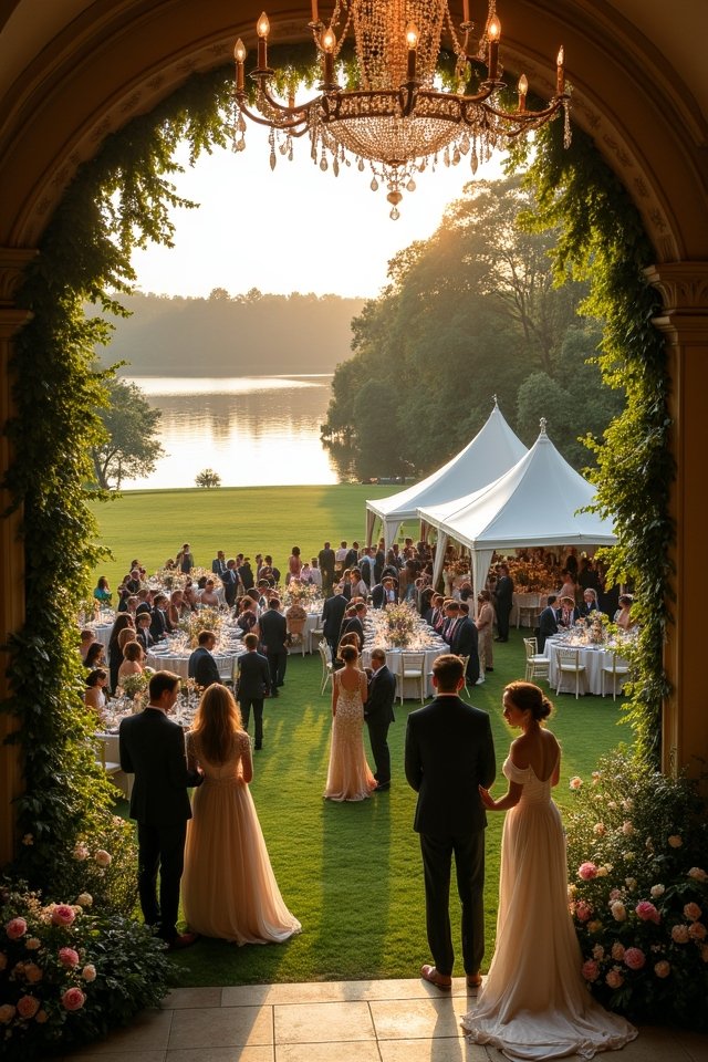 luxurious weddings at country clubs