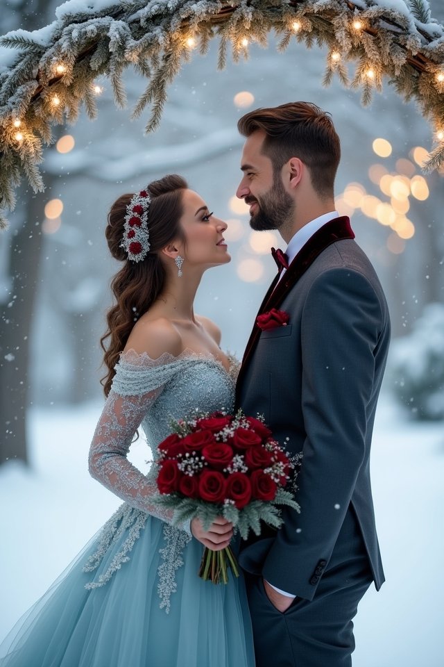 luxurious winter fashion statement