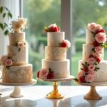 luxury anniversary wedding cakes