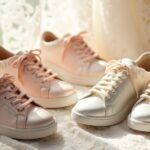 luxury satin wedding sneakers