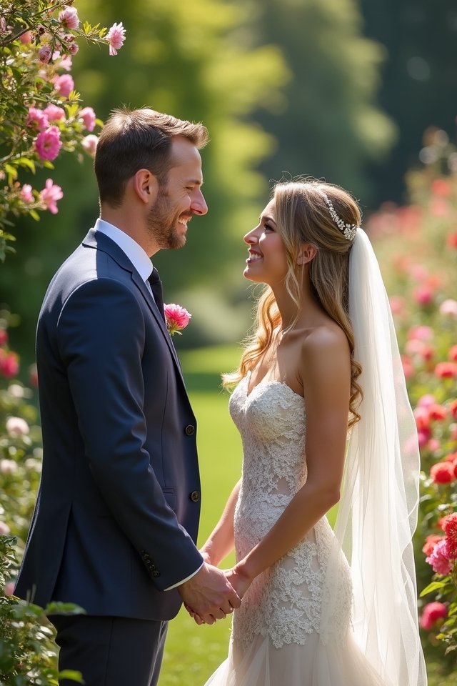 magical first look moment