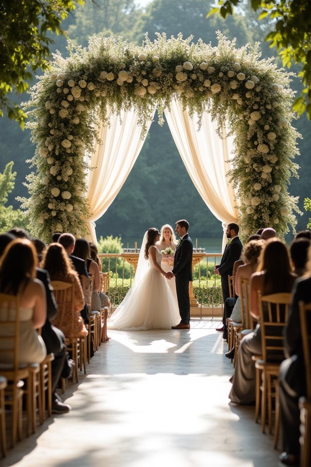 magical ornate wedding structures