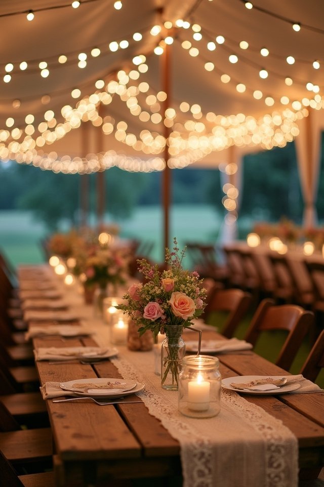 magical outdoor string lights