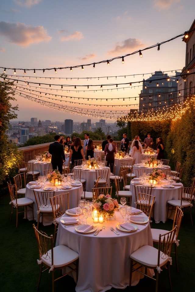 magical rooftop wedding experience