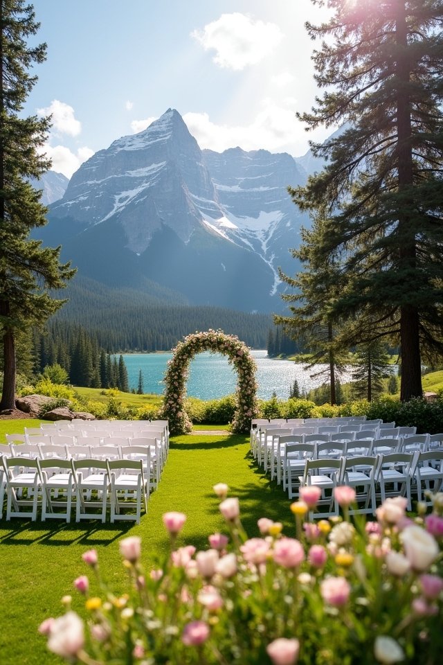 majestic mountain wedding magic