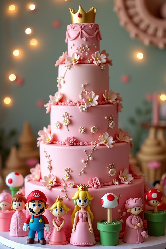 mario themed cake pops