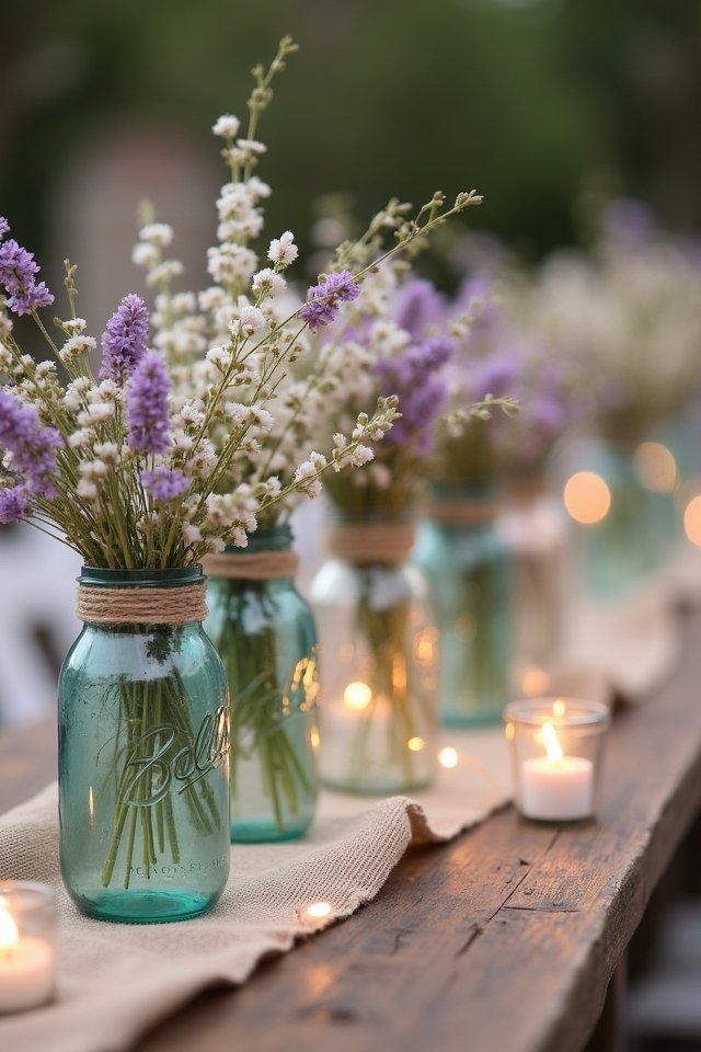 mason jar centerpiece creativity