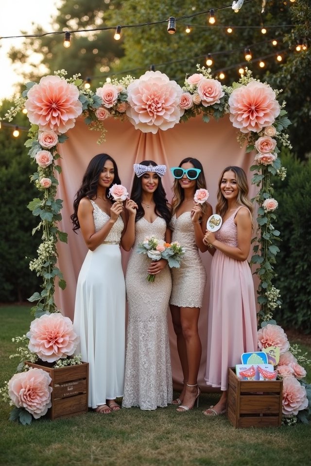 memorable wedding photo booth