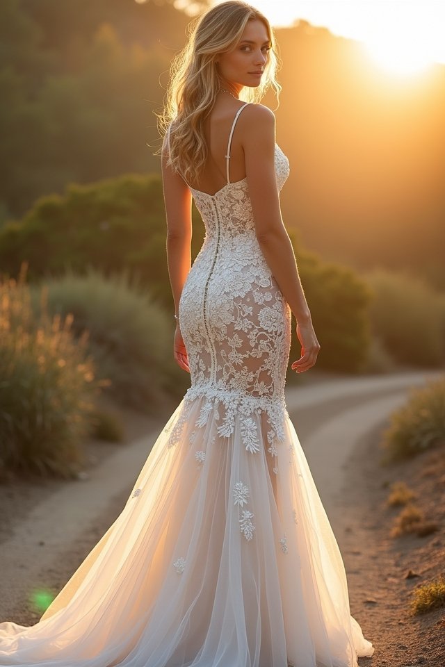 mermaid silhouette corset enchantment