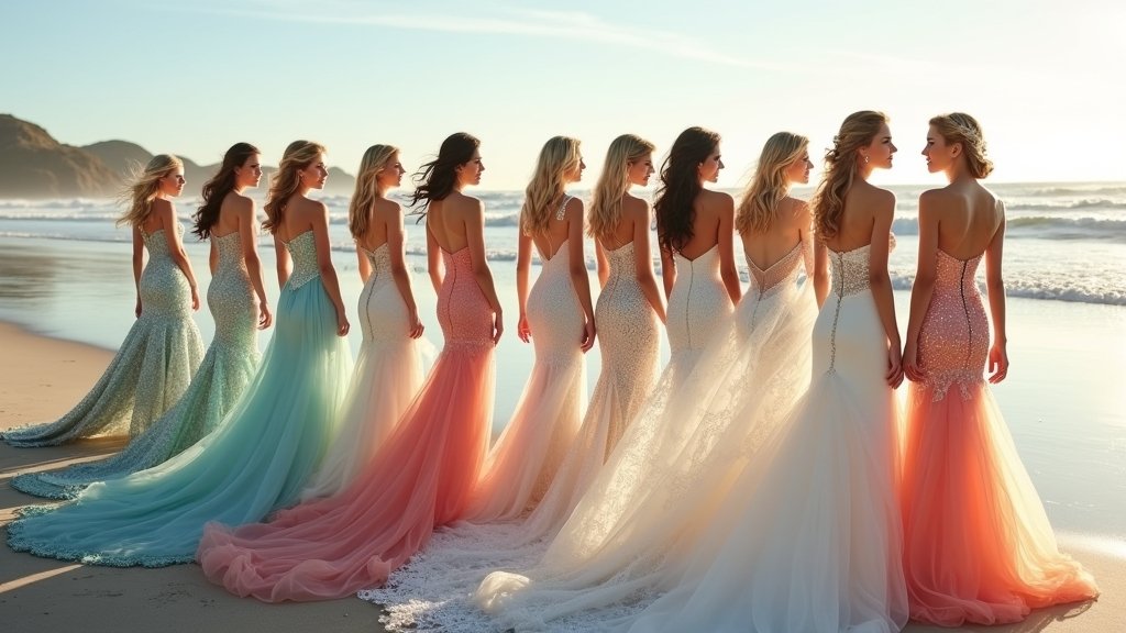 mermaid wedding dress styles