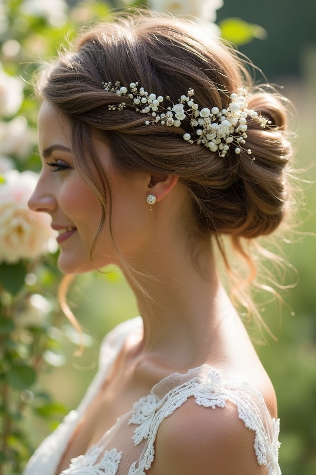 messy bun hair accessories