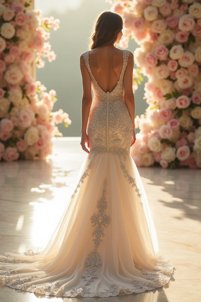 metallic accents for weddings