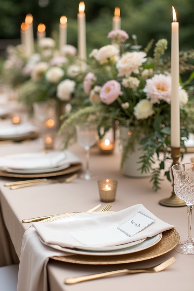 metallic elegance with neutrals