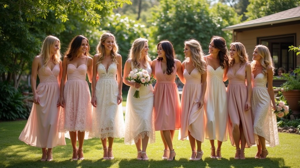 midi dress wedding outfits