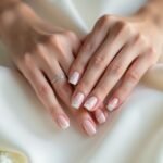 minimalist bridal nail designs