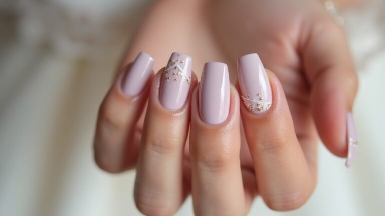 minimalist engagement nail designs