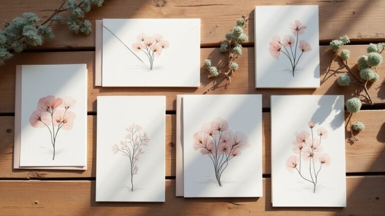 minimalist illustrated wedding invitations