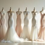 minimalist mermaid wedding styles