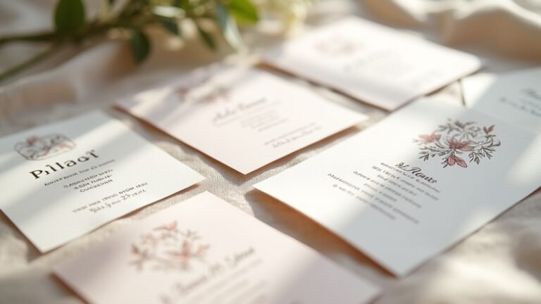 minimalist wedding invitation designs