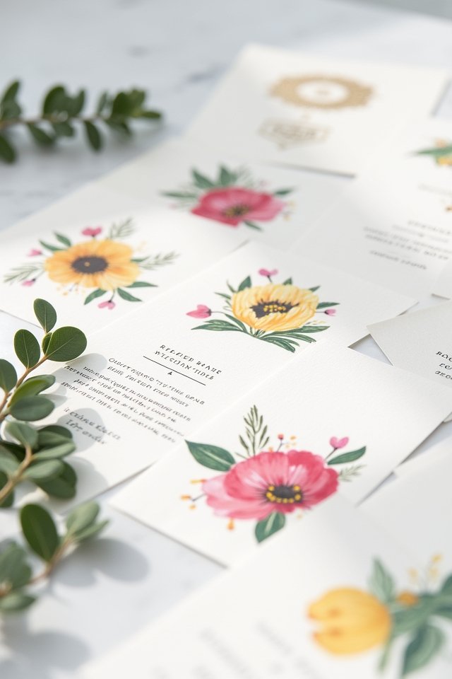 minimalist wedding invitation designs