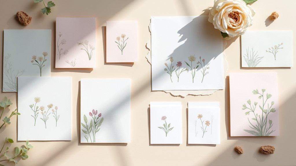 minimalist wedding invitation designs