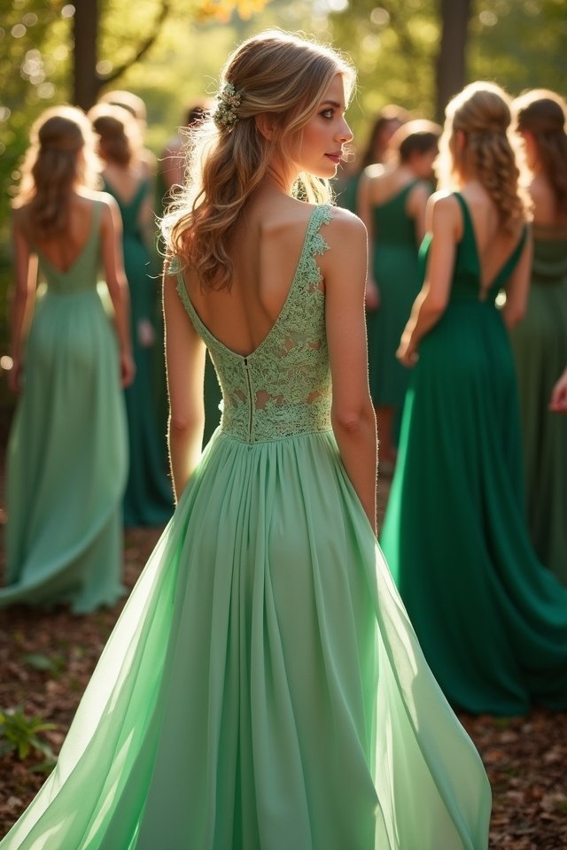 mint green wedding elegance