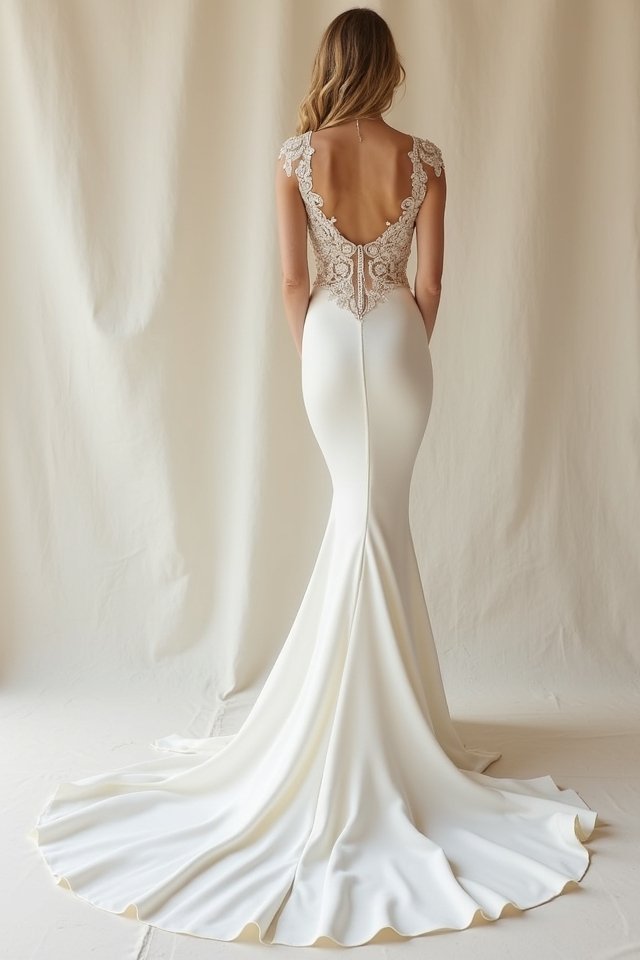 modern bridal minimalism elegance