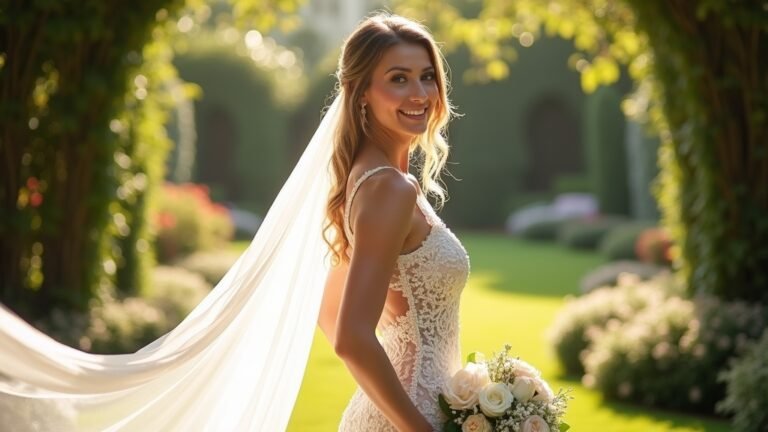 modern bride reception poses