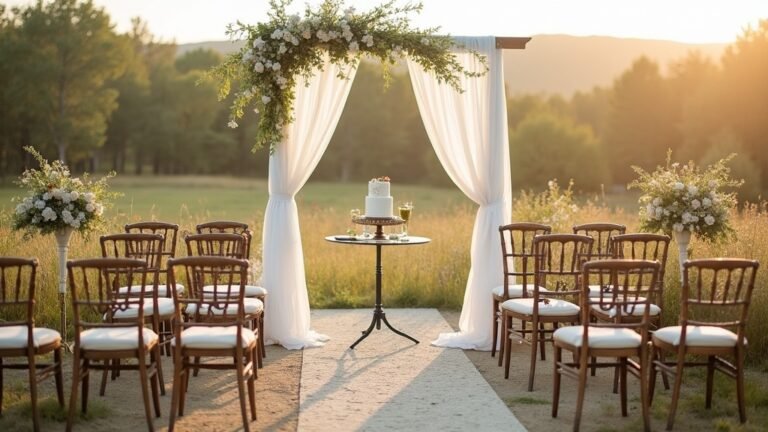 modern classy wedding aesthetics